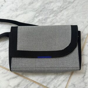 Grey and Black Rothy’s Belt Bag - like new